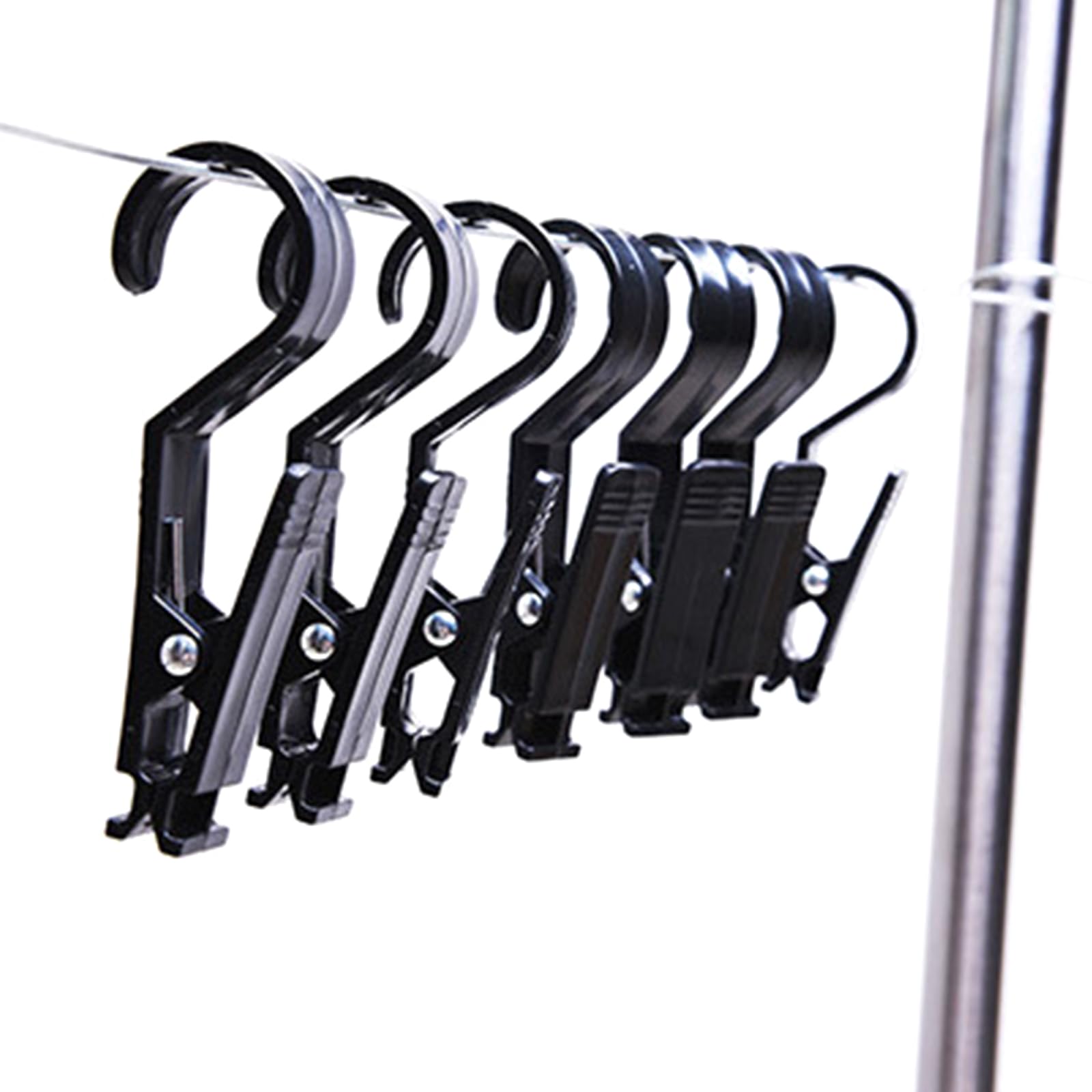 LAMXD 8 Clip Per Tenda E Baldacchino – Ganci Regolabili Multiuso Per Campeggio E Attrezzatura Outdoor