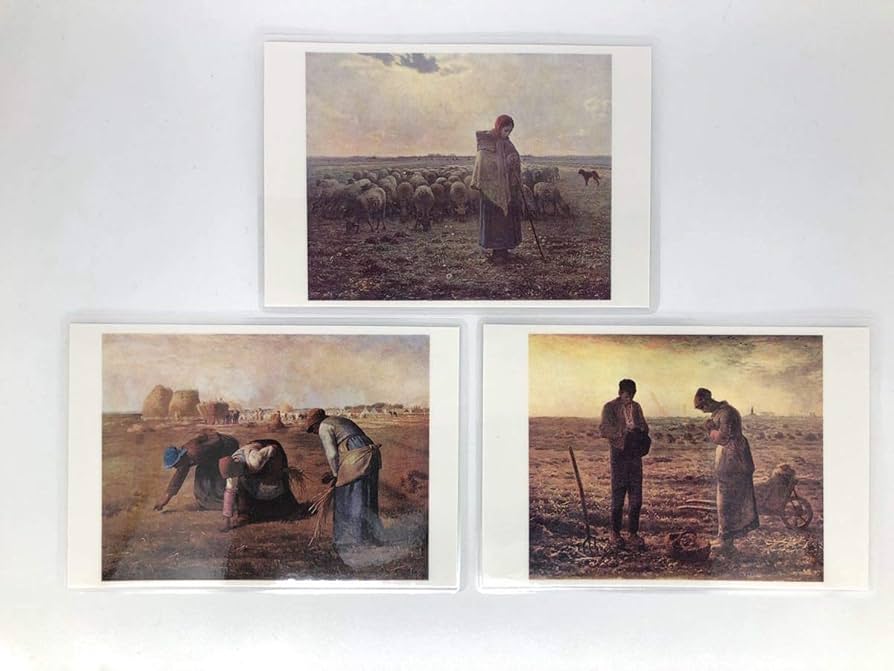 Amazon | ジャン＝フランソワ・ミレー ポストカード 3枚