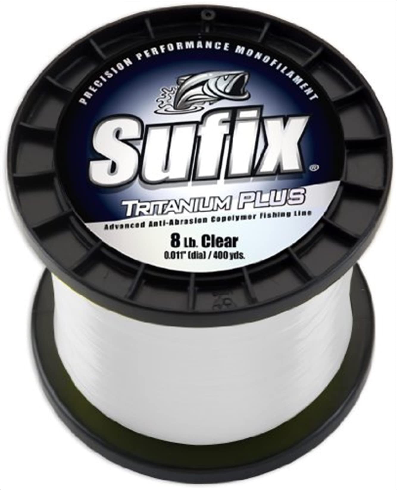 Tritanium Plus 1/4-Pound Spool Size Fishing Line (Clear, 12-Pound)