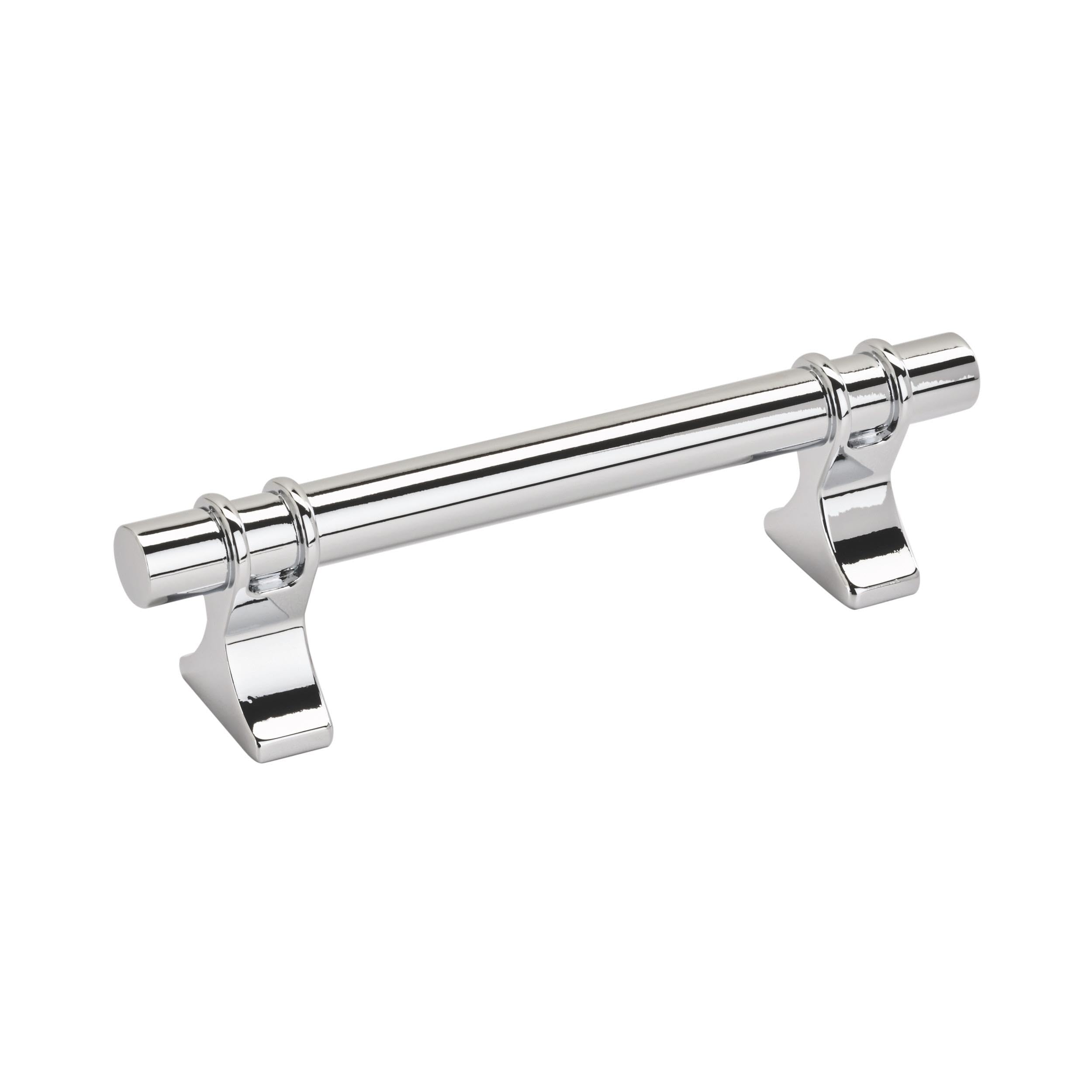 Amerock, Polished Chrome, 3-3/4 inch (96mm) Center-to-Center