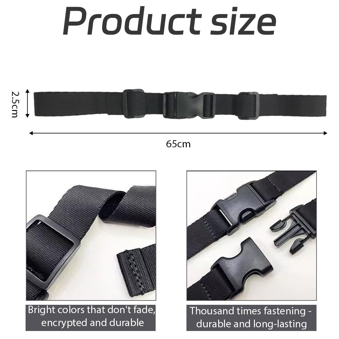 2 Pcs Cinghia Toracica Zaino, Cinturino Sterno per Zaino Regolabile Cinturino per Zaino Antiscivolo Resistente, per Zaino Adulti e Bambini, Jogging, Viaggi all'Aria Aperta, per Zaino Adulti e Ba