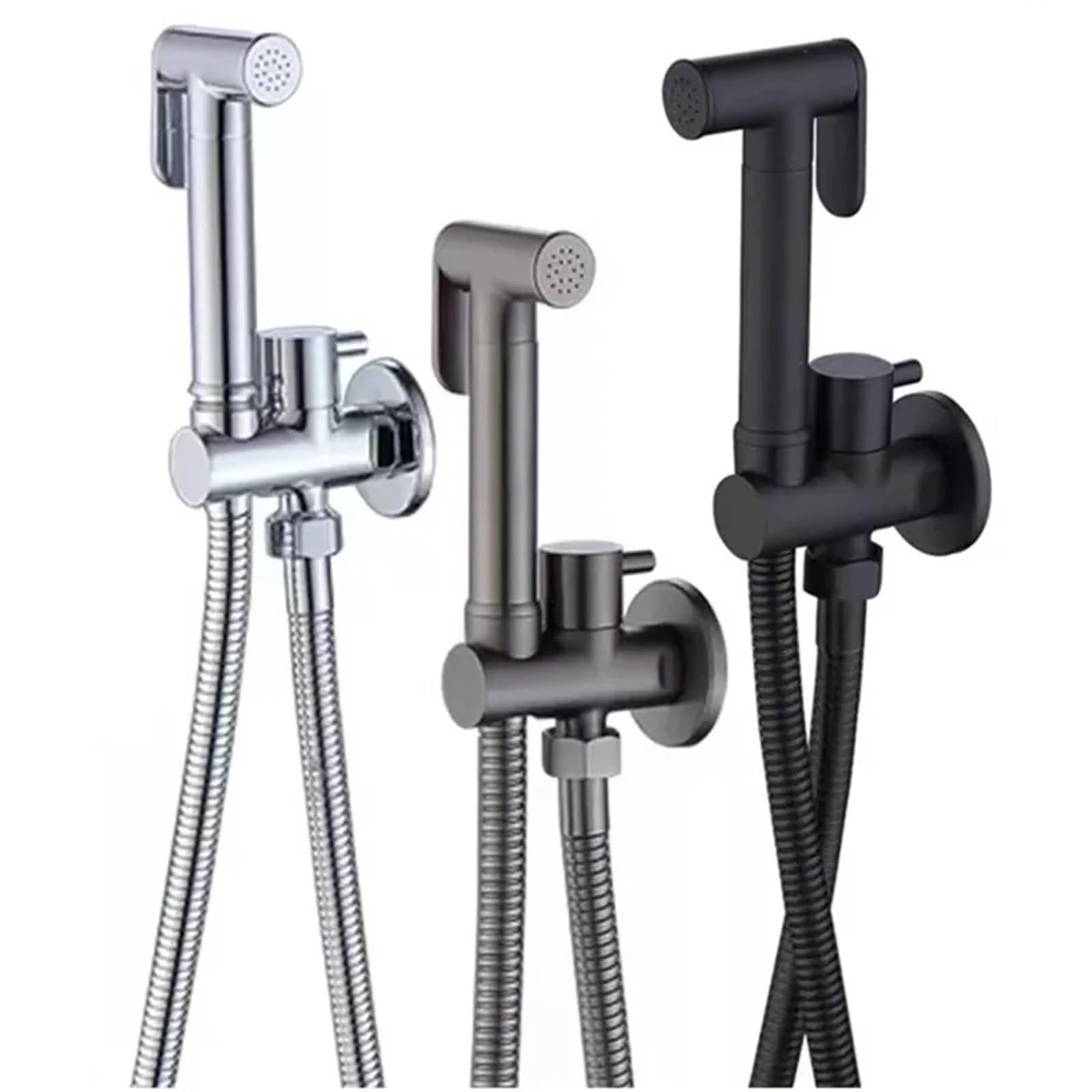 Set di rubinetti spruzzatori for bidet portatili in acciaio inossidabile