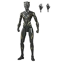 Marvel Hasbro Legends Series, Action Figure di Black Panther da 15 Ispirata al Film Black Panther: Wakanda Forever, 2 Accessori