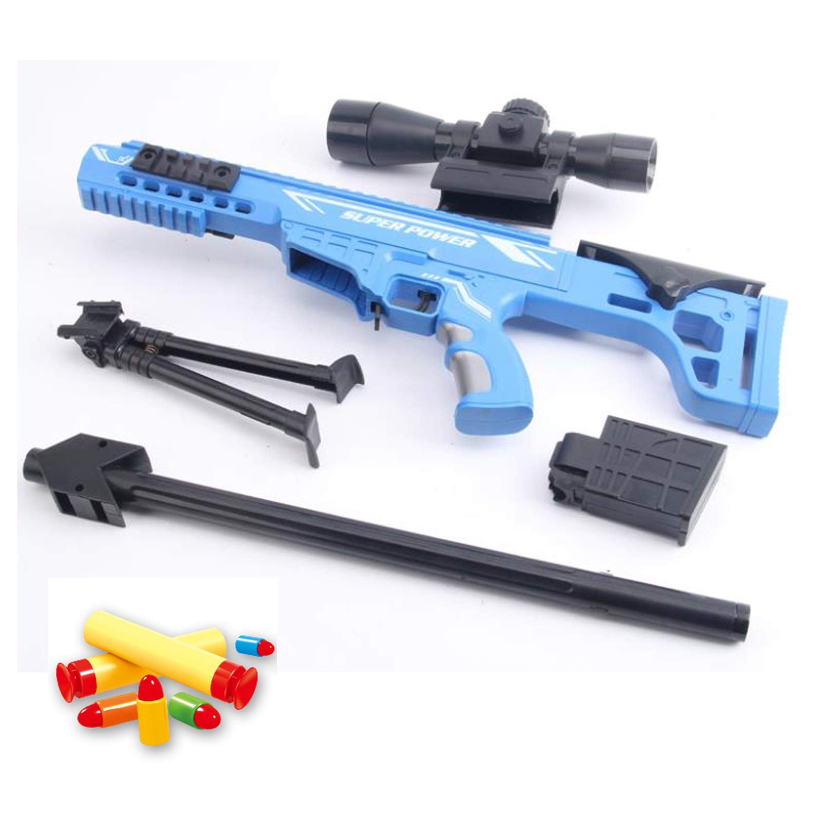 Buy Toy Gun, Military Combat Barrett Sniper Rifle, Children Outdoor CS