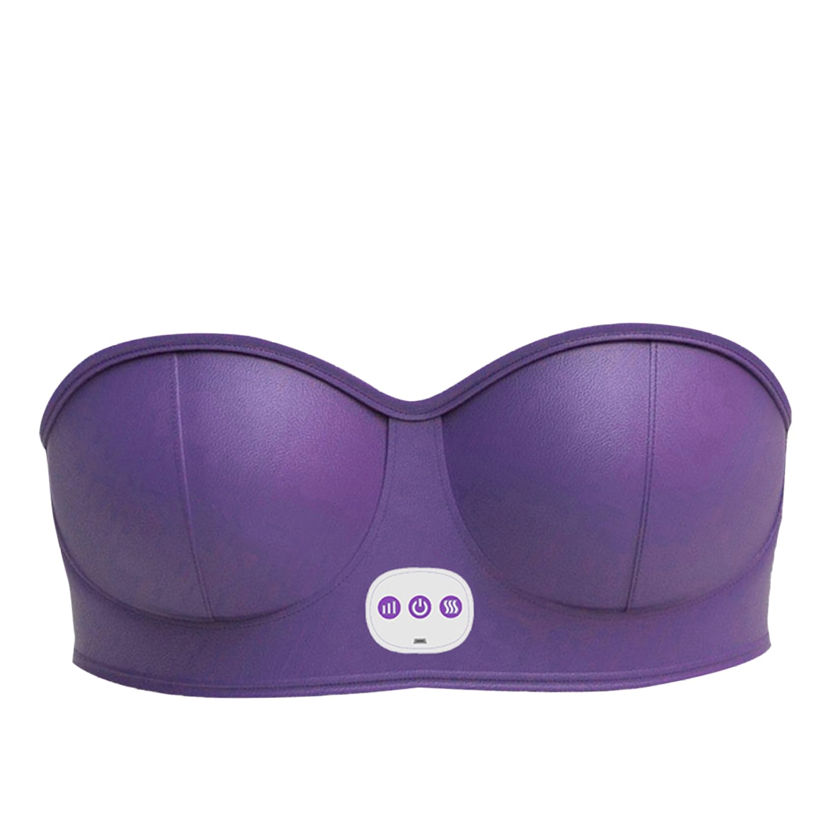 Masseur mammaire USB Masseur de mammaire électrique sans fil 3 Réglage des engrenages Machine de massage confortable de vibration intelligente pour façonner la belle poitrine anti-poitrine viole