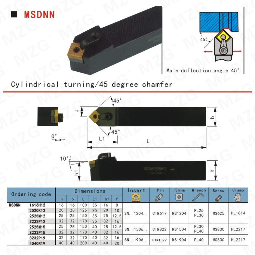 Porta Inserti Utensili Portainserti Portautensili Tornio Tornitura Svjbr2525m11 82706217 - Foto 4
