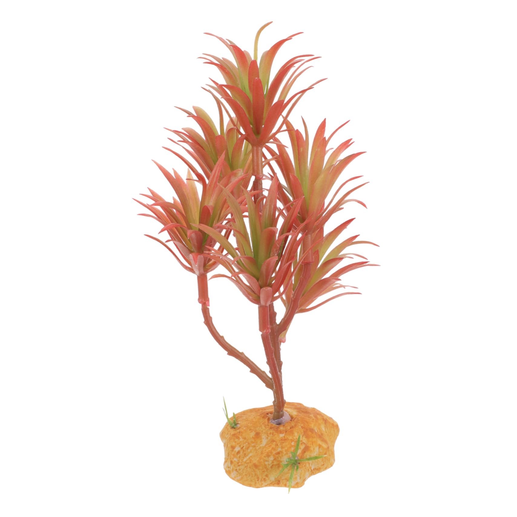 Toyvian 5 Pezzi Set di piante simulato Acquari piante acquatiche artificiali Foglie impostore betta pesce finta decorazione vegetale Piccole plastica