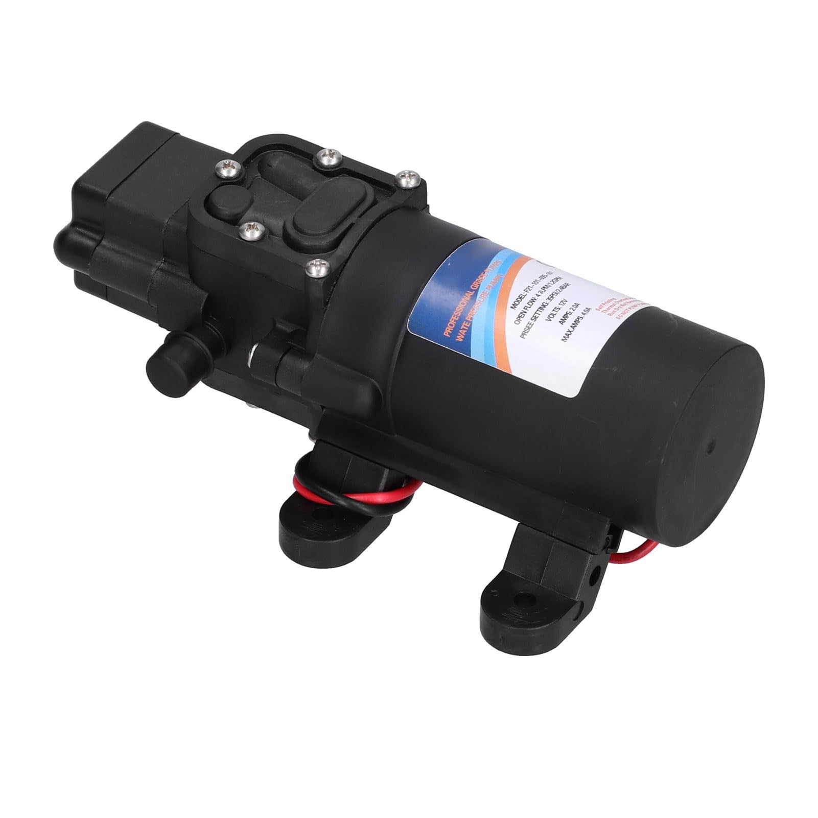 SIXRUN Bomba de Pulverización Autocebante, 4.3 L/min de Alta Presión
