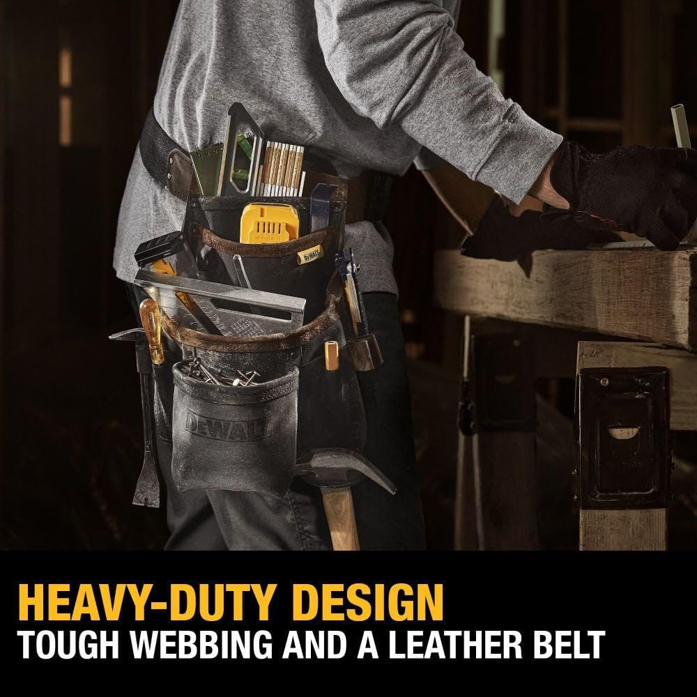 DEWALT Leather Pouch W/Belt