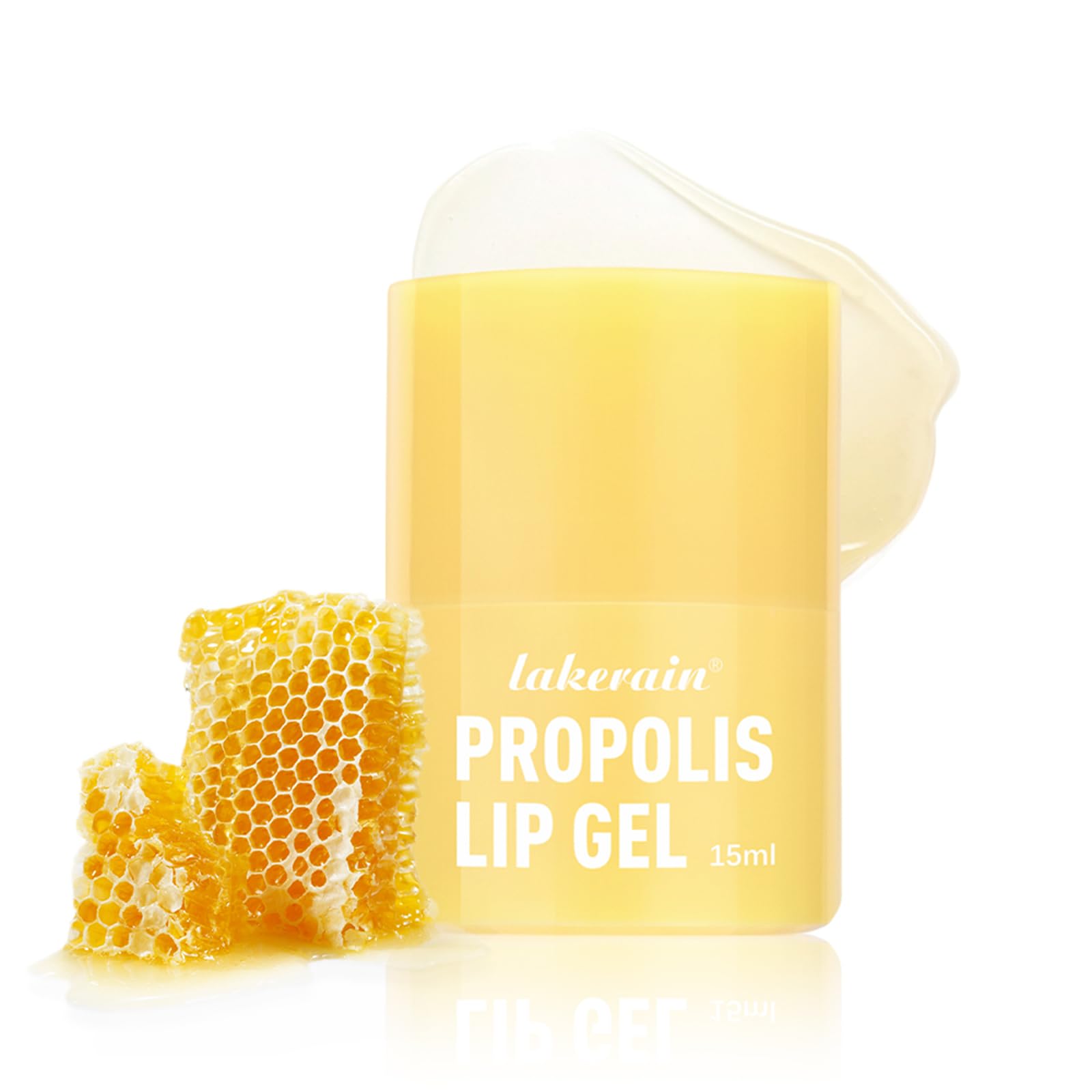 Lip Gel-Honey Moisturizing Lip Balm Lip Mask Soften & Plumping Lips, Long-Lasting Nourishing Moisturizing Lip Balm for Lip Care & Dry Lips, 0.52Oz