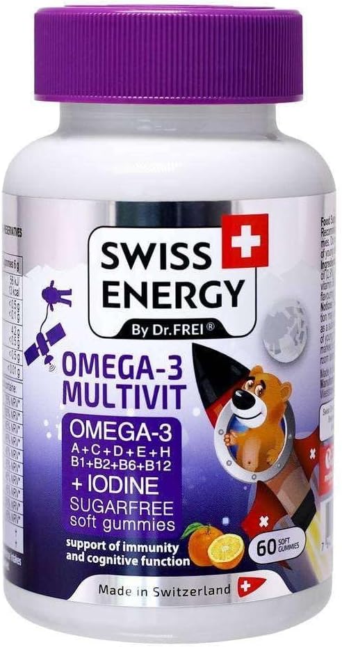 Swiss Energy Omega-3 Multivit 60 Gummies