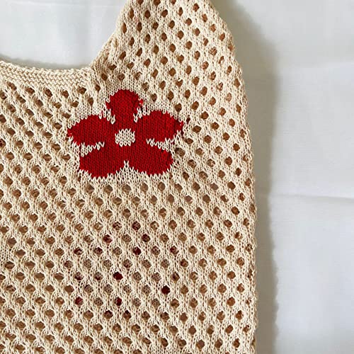 Bolso Tote Crochet estilo Fairycore para Mujer miniatura 6