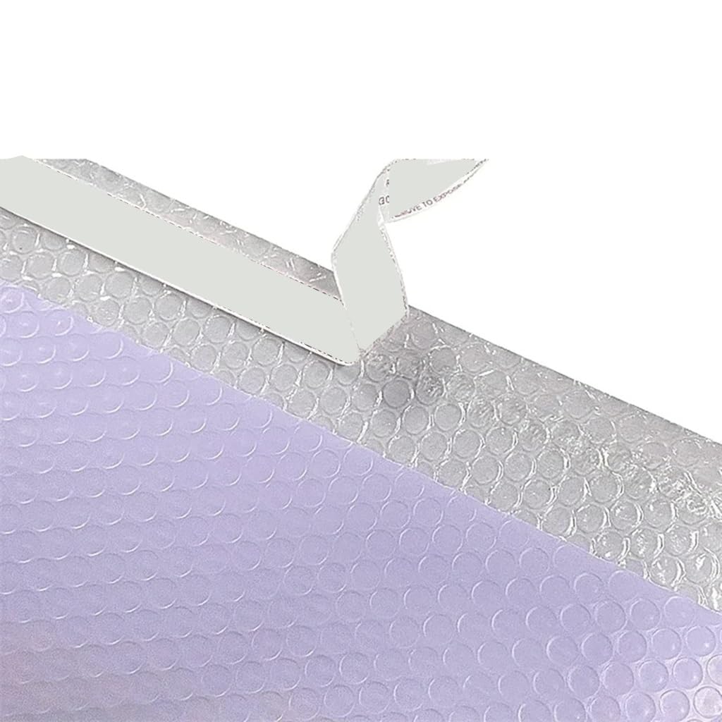 Sacs d'emballage Violets à Bulles, enveloppe remplie Auto-scellante, for l'expédition, Accessoires de Protection d'emballage, 20 pièces(32x38cm)