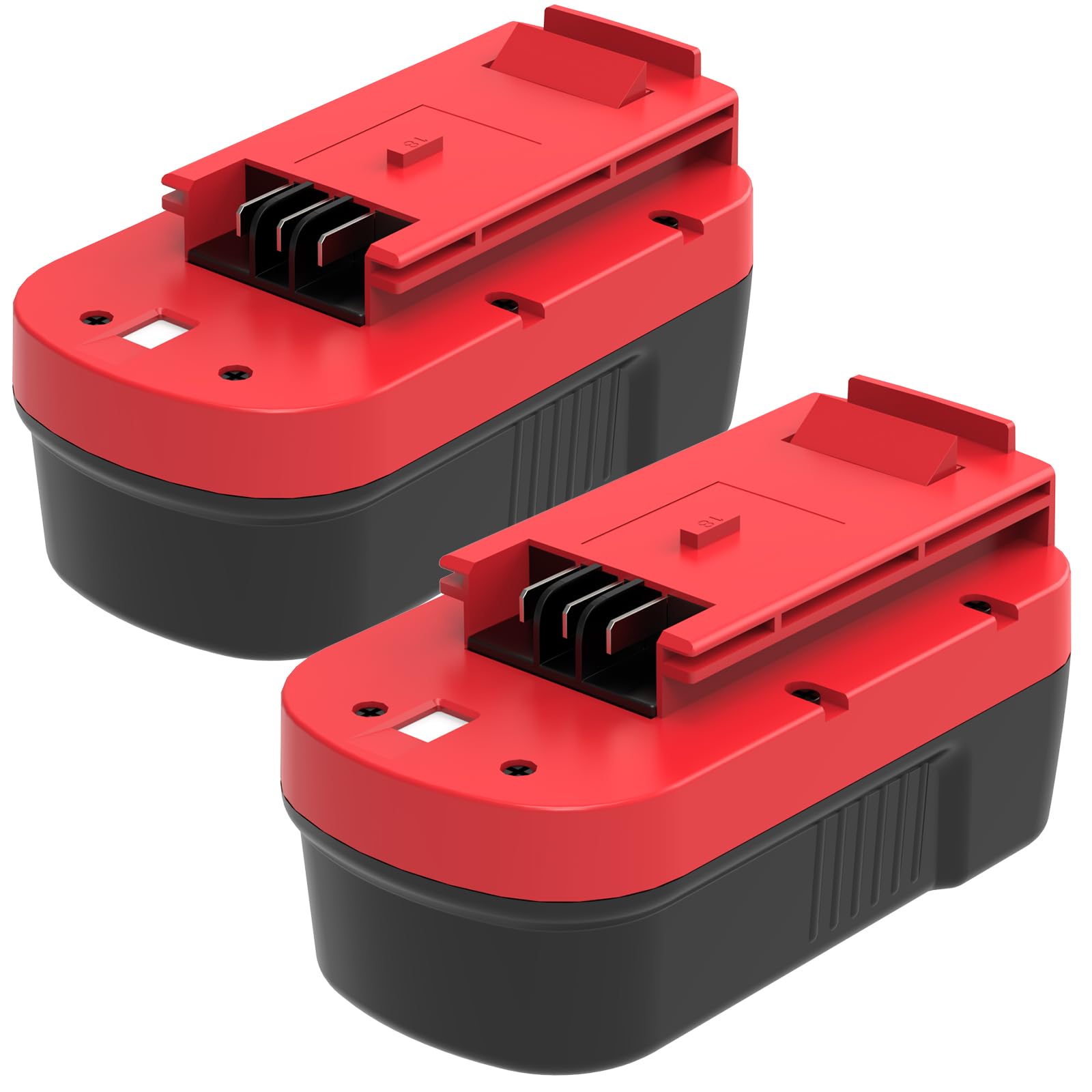 4.5Ah Ni-Mh Replacement Battery HPB18 Compatible with Black and Decker 18V HPB18 FS18FL FSB18 A1718 FEB180S A18 A18E 244760-00 A18NH FS18FL FS180BX FS18BX Firestorm Power Tools (Red)