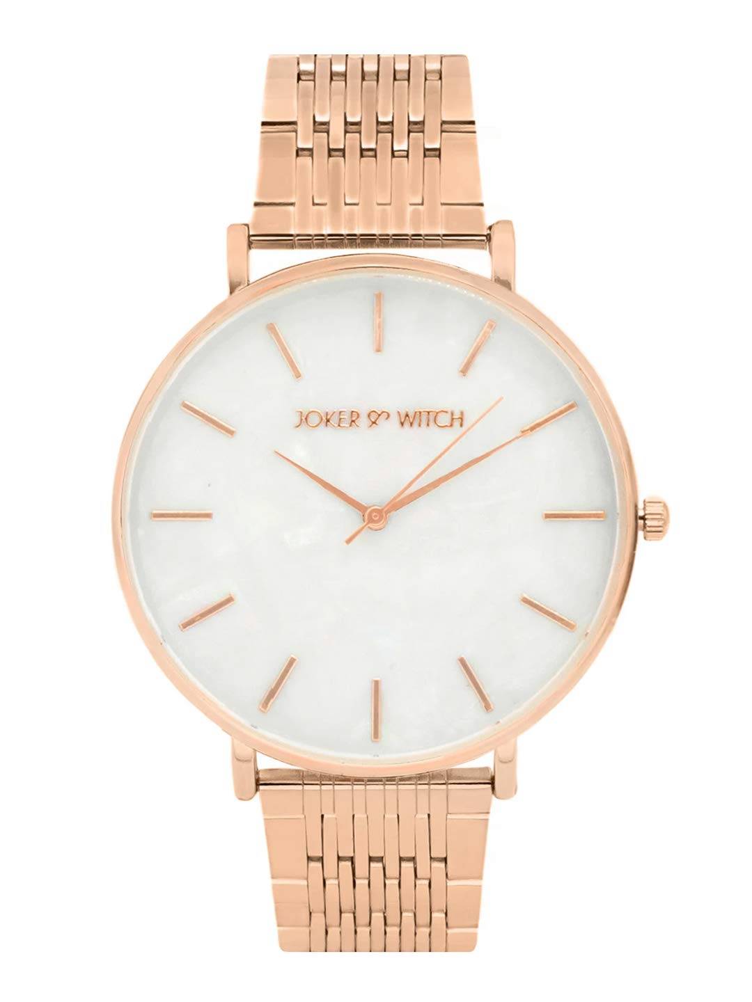 Joker & Witch Stainless Steel Signature White Dial Rosegold Analog Watch For Women (B08SM6PDVG) Amazon Price History, Amazon Price Tracker