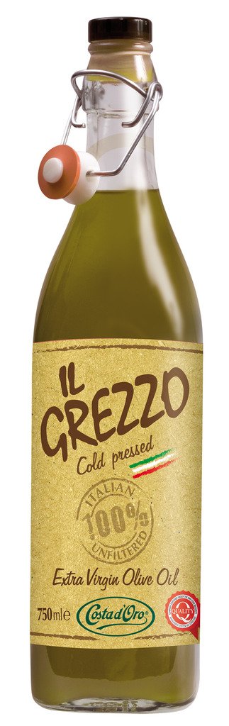 Costa D'Oro, Il Grezzo, Italian Extra Virgin Olive Oil, 25.36 Fl oz