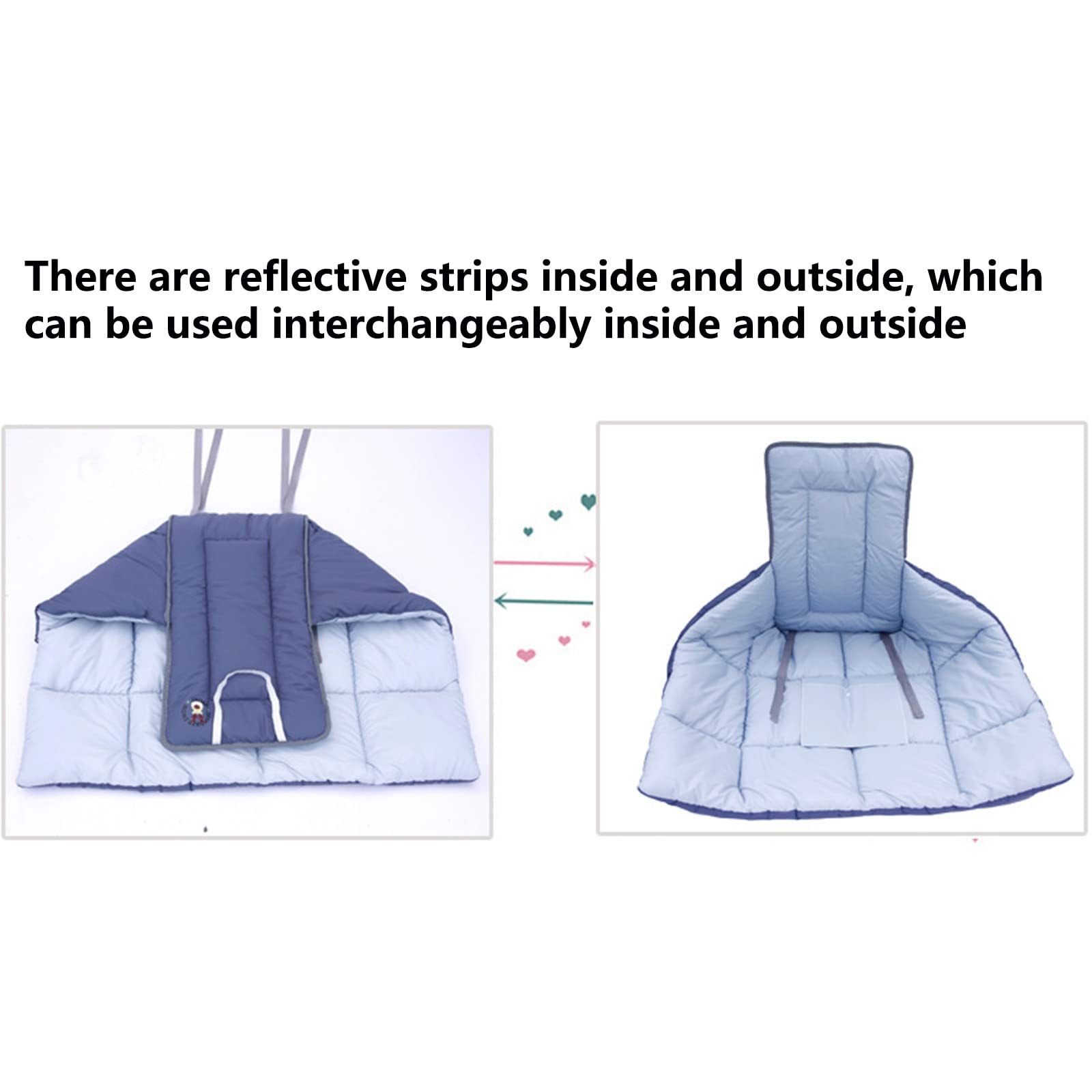 Genouillères de Voiture à Batterie Tablier de Jambe avec Gants de poignée, genouillères d'hiver pour Scooter de Moto, protège-Jambes Coupe-Vent, Pare-Brise épais imperméable pour v