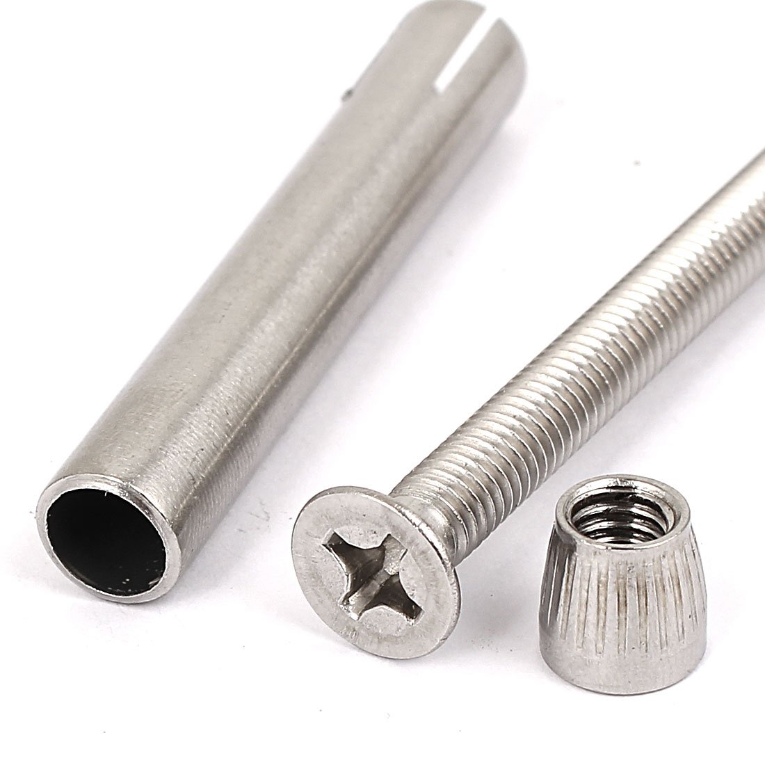 Aexit M6 Thread Anchors 70mm Long Countersunk Flat Head Expansion Anchor Expansion Anchors Bolt 6pcs