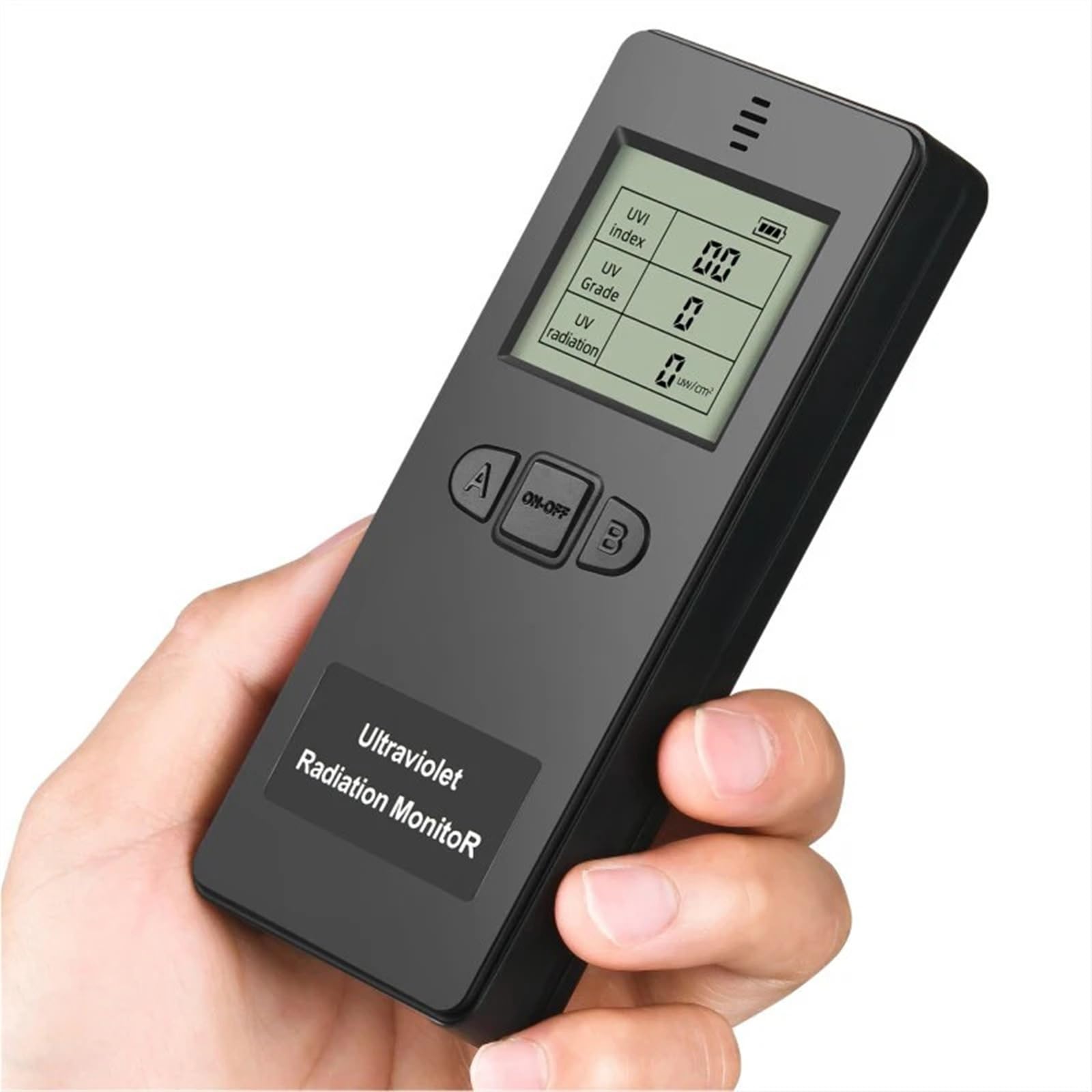 Radiación UV medible de luz solar y luz de lámpara, Detector de radiación ultravioleta portátil, medidor for exteriores e interiores