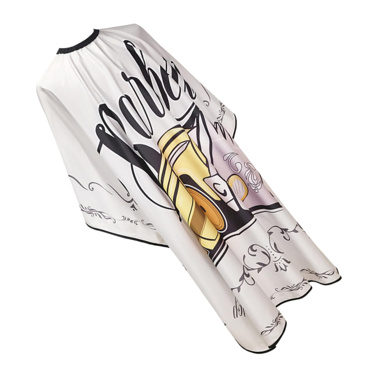 Beaupretty Delantal De Peluquería Cortina De Capa De Corte De Pelo Ropa De Barbería Delantal De Peluqueria Capas De Peluquero Personalizadas Capa De Para Hombre Poliéster