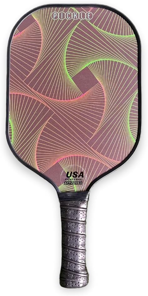 Pickleball Paddles | USA Pickleball Approved | Stylish & Unique Designs | Full Carbon Fiber | PP Honeycomb Core