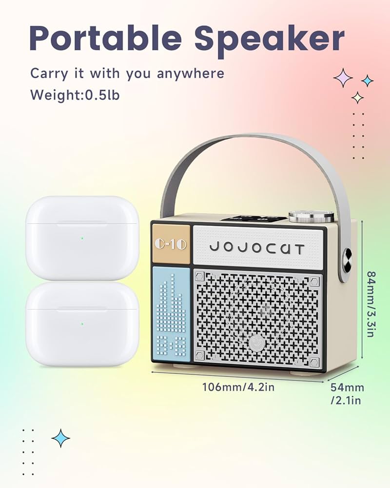 Amazon.com: Retro Bluetooth Speaker, Vintage Decor, Small