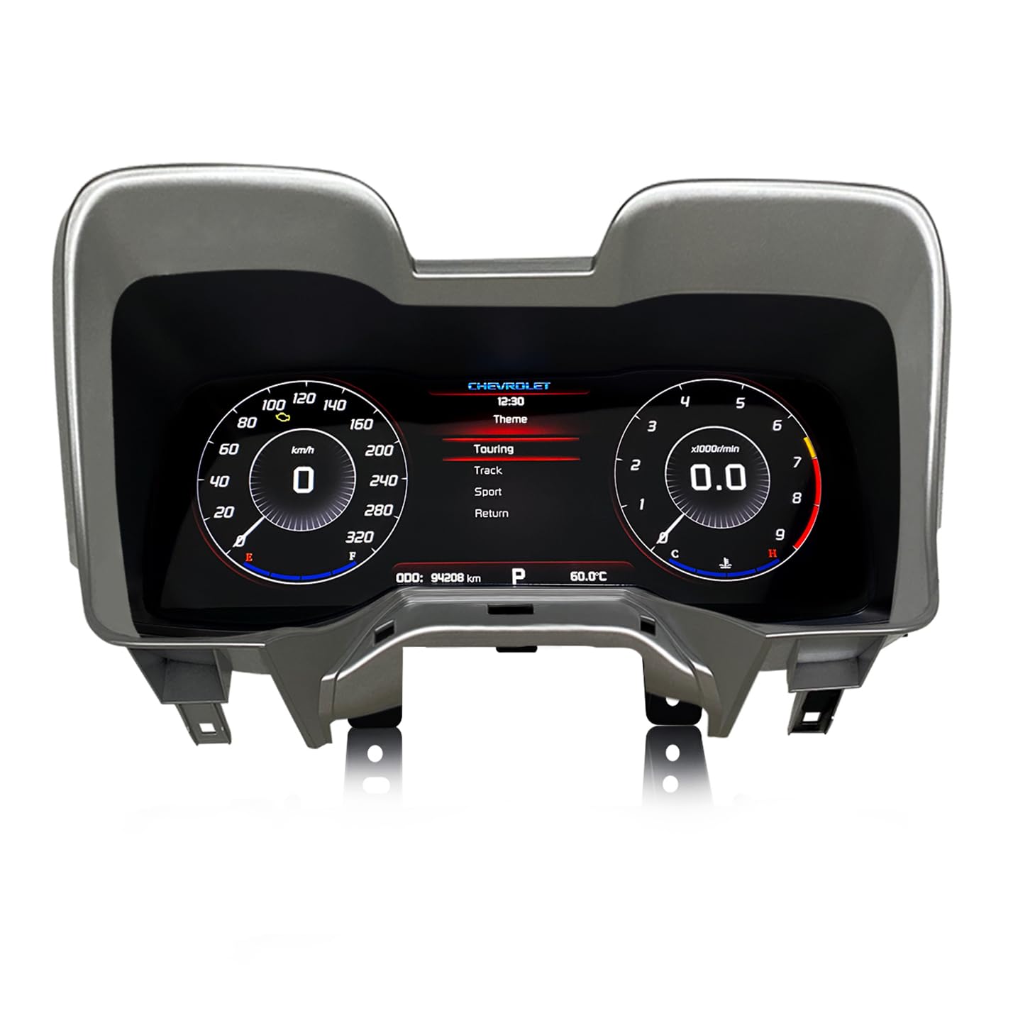 ACARDASH 12.3" Digital Cluster for Camaro 2010-2015 | Plug & Play Digital Dashboard Speedometer Gauge | Linux OS, 1920x720 HD, (Fit SS/V6/V8 LS/LT/RS/ZL1 (Silver)