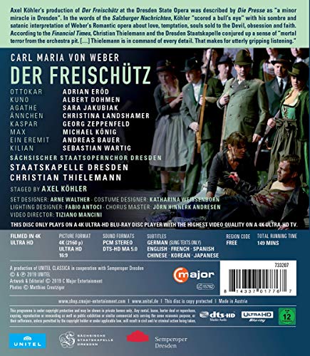 Staatskapelle Dresden: Der Freischütz – 4K Blu-ray (UHD Blu-ray Disc)