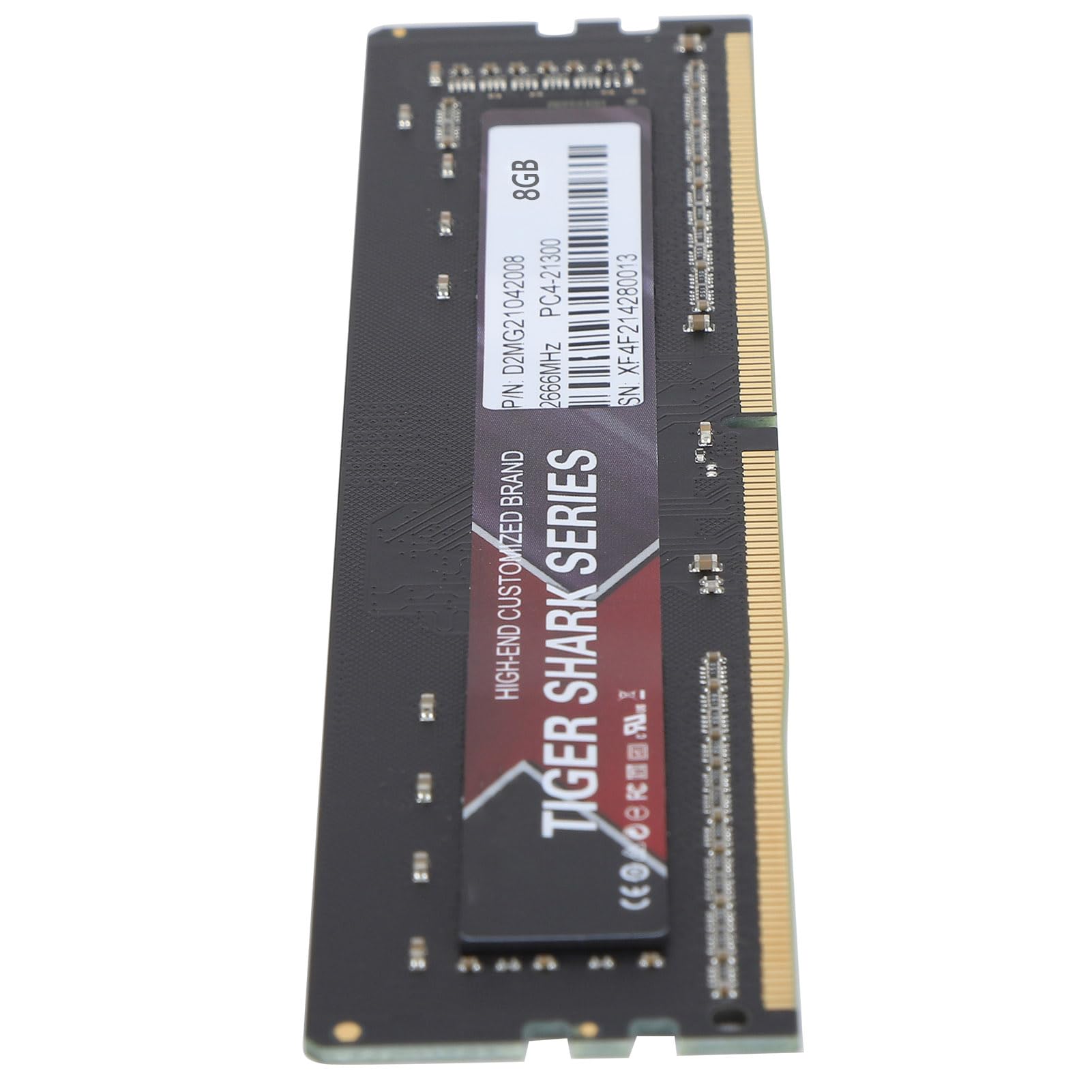 Pamięć RAM DDR4, Elegancka Aluminiowa Konstrukcja, Wysokowydajna pamięć Stacjonarna PCB, do Systemów Kompatybilnych z DDR4 2666 MHz PC4 25600 (8GB)
