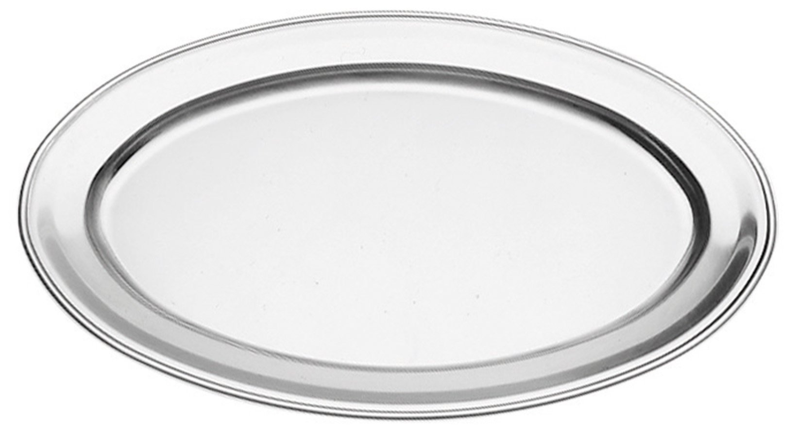 Piazza 350250 - Piatto da portata ovale, lunghezza 50 cm, larghezza 35 cm