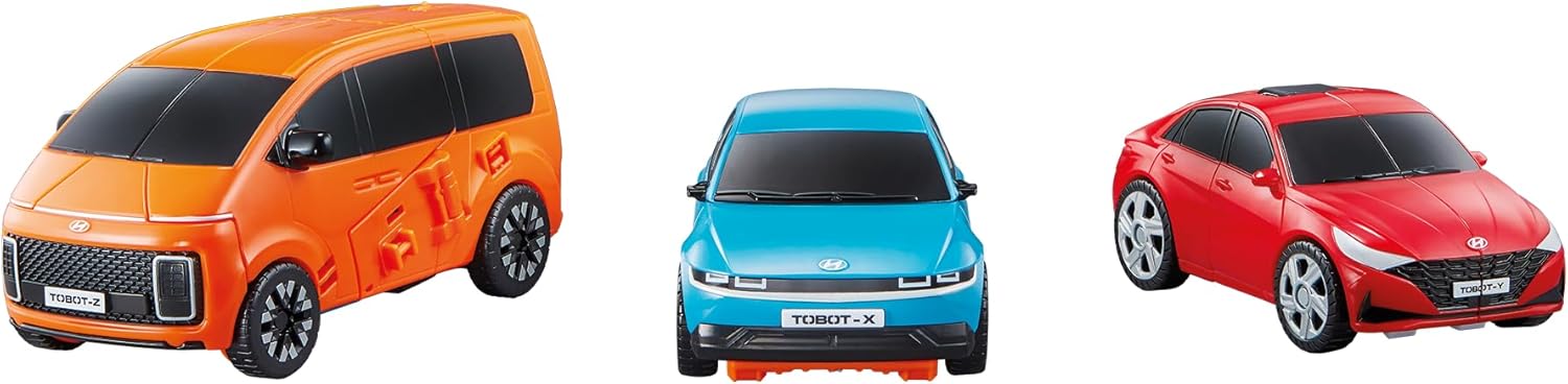 New TOBOT, TOBOT NEO TRITAN, Youngtoys Transforming Collectible Vehicle to Robot, Heroes Animation Character Toys for Kids 3 and up Transform Toys Cars, Large Size Integration 11-inch