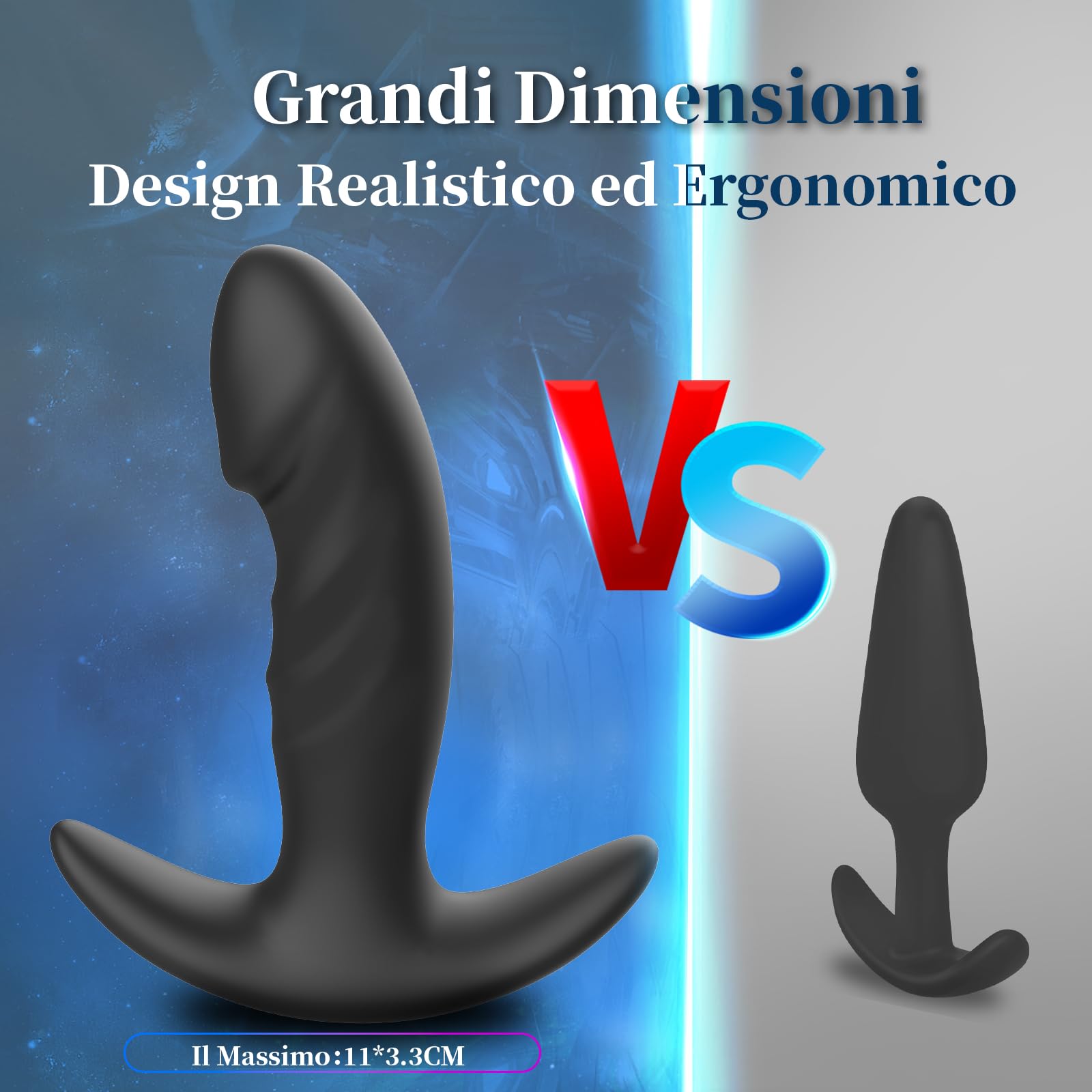 3PCS Plug Analesex Kit Sex Toys Plug Anale Dilatatore Donna Uomo Dildo Anale Dilatatore Ano Analesex Toy Sexytoysys Coppia Toys Sessuali Per Donne Silicone Butt Plug Anali Piccolo,Medio,Grande