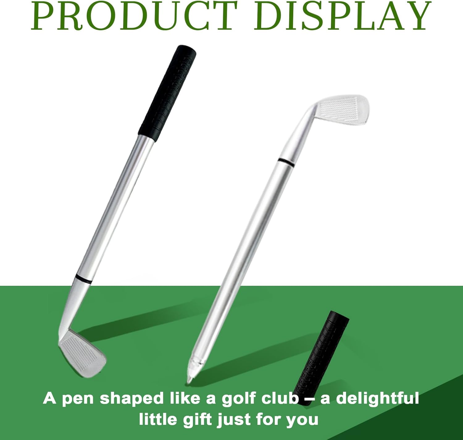 6-Set Golf Table Centerpieces Premium Golf Party Decorations Including Golf Balls, Turf, Clubs, Tees, Sand Traps, Red Flags & Stands,Golf Pen, Ideal for SportsThemed Birthday Parties & Event Decor
