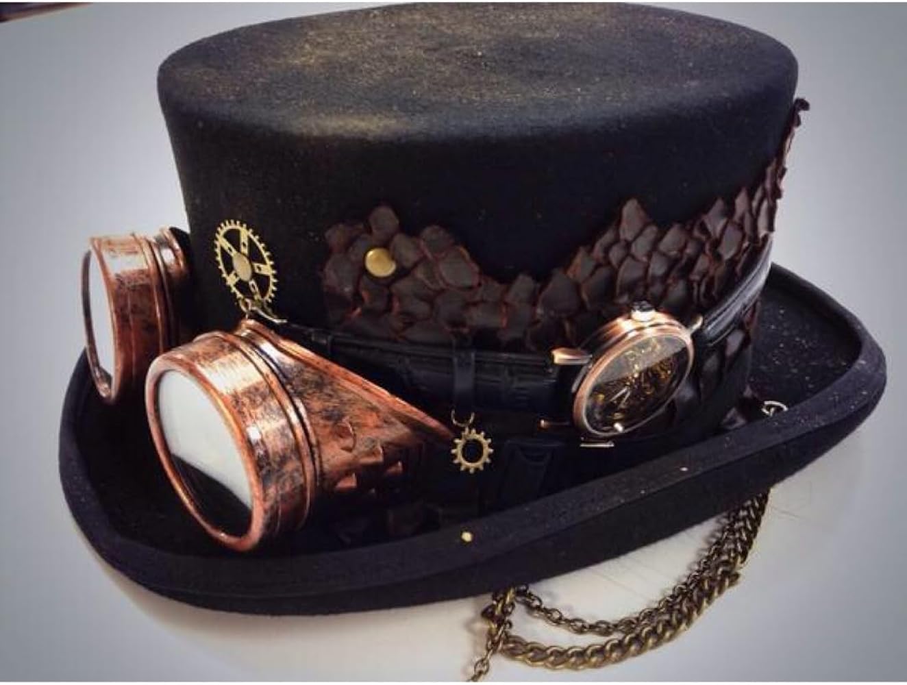 新品未使用　h.NAOTO　スチーム　パンク　ワンピース　ブラウン　気球　歯車 STEAM MASK WEAR – h.NAOTO WEBSHOP