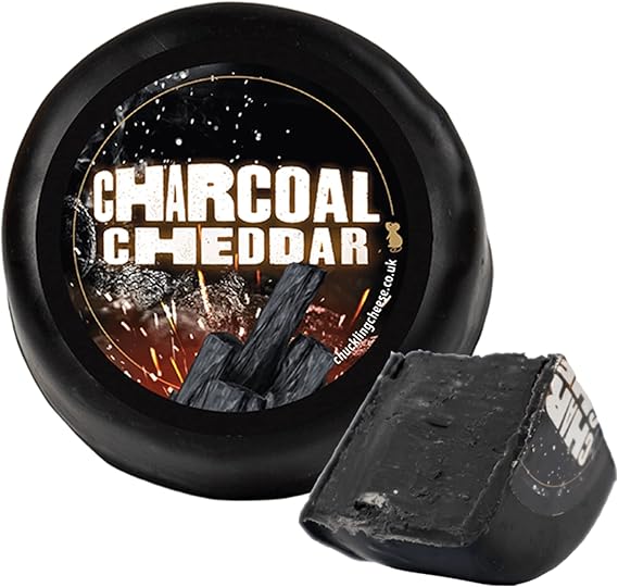 Charcoal Cheese Truckle (200g). A Delicious Cheddar Cheese Created