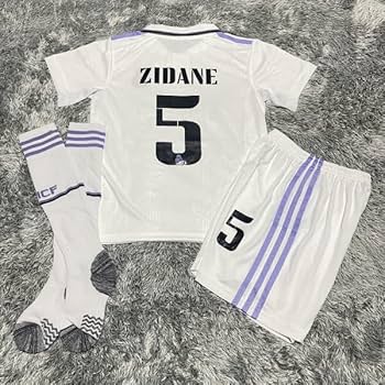 Amazon.co.jp: 子供130cm ジダン レアルマドリード サッカー
