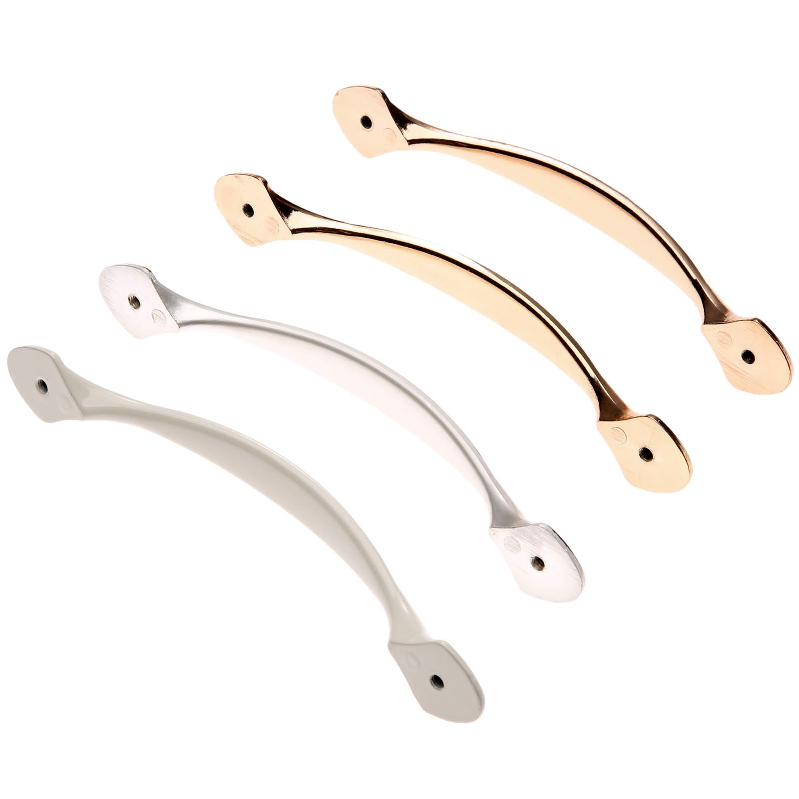 Küchenschrankgriff Schrank Möbelgriffe Kleiderschrank Türgriffe Kommode Schubladengriffe 96 mm/128 mm – 10 Stück (Stil C Lochabstand 128 mm)