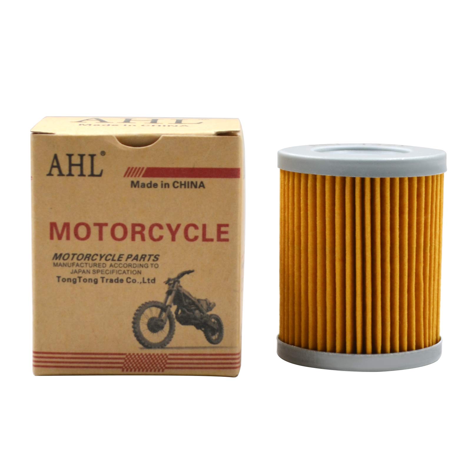AHL- Motocyclette Filtre à Huile 2 pcs pour YAMAHA YP400 X-Max 400 2013-2019/ Yp400MAJESTY 400 2014-2018/ Yp400MAJESTY 400 2004-2018/ Cp250MORPHOUS 250 2006-2008