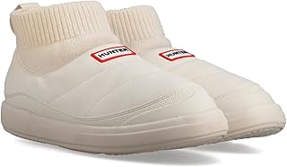 [HUNTER] ユニセックス大人 U IN/OUT FAUX SUEDE KNITTED CUFF BOOTスニーカーブーツ