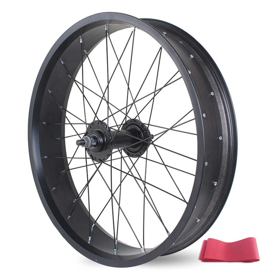 新品未使用　２６×４.０ファットバイク用　前後ホイール＋タイヤセット Amazon | 26 x 4.9インチのファットバイクホイールとタイヤ、150mmの