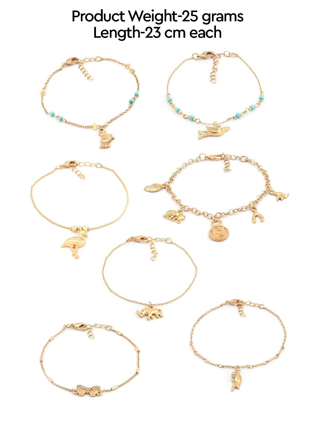 Contemporary Classy Stackable Bracelets Set