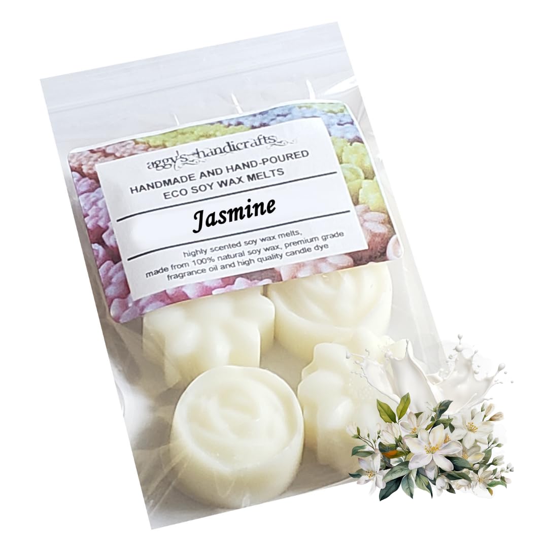 Handmade Highly Scented Soy Wax Melts (Jasmine)