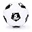 Aoneky 1-Pack Size 5 Adult Soccer Ball - Eco-Friendly 2.5mm PVC Leather, Durable Machine-Stitched Design, Ball Pump Included