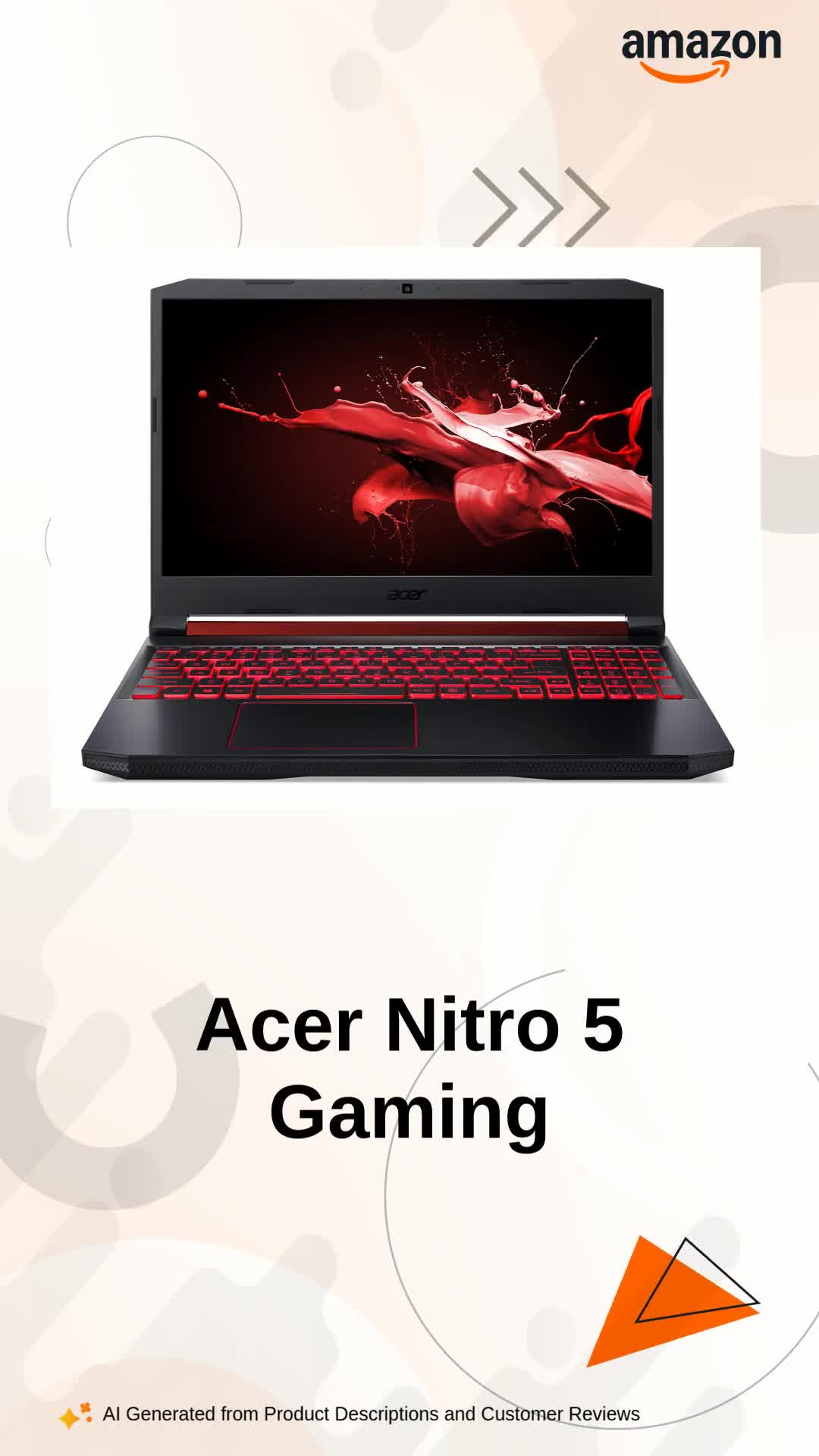 acer Nitro 5 Intel Core i5-9th Gen 15.6
