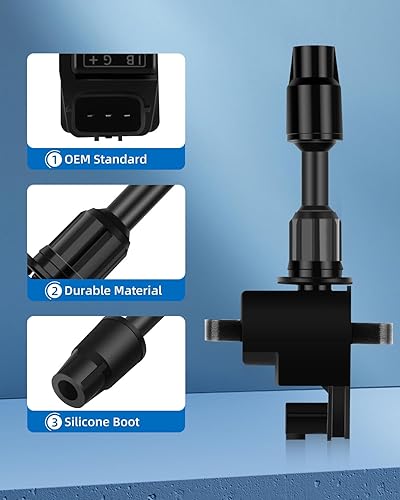 Vista 971 de ECCPP Bobinas de encendido portátiles de repuesto para automóvil compatibles con Infiniti I30/para Nissan Maxima 3.0L V6 2000-2001 Reemplazo