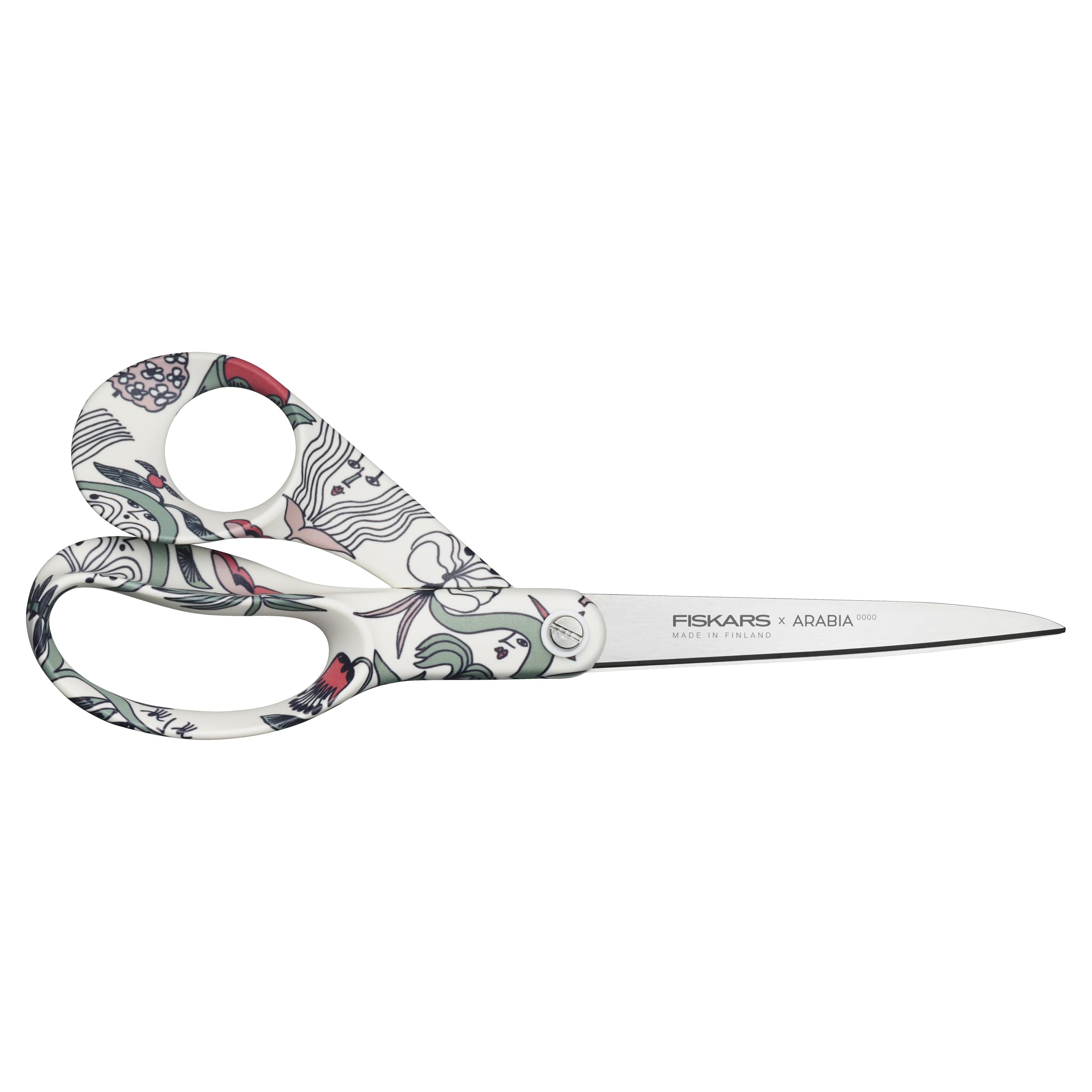 Fiskars x Arabia Puutarhurit - Forbici Multiuso, 21 cm, Multicolore