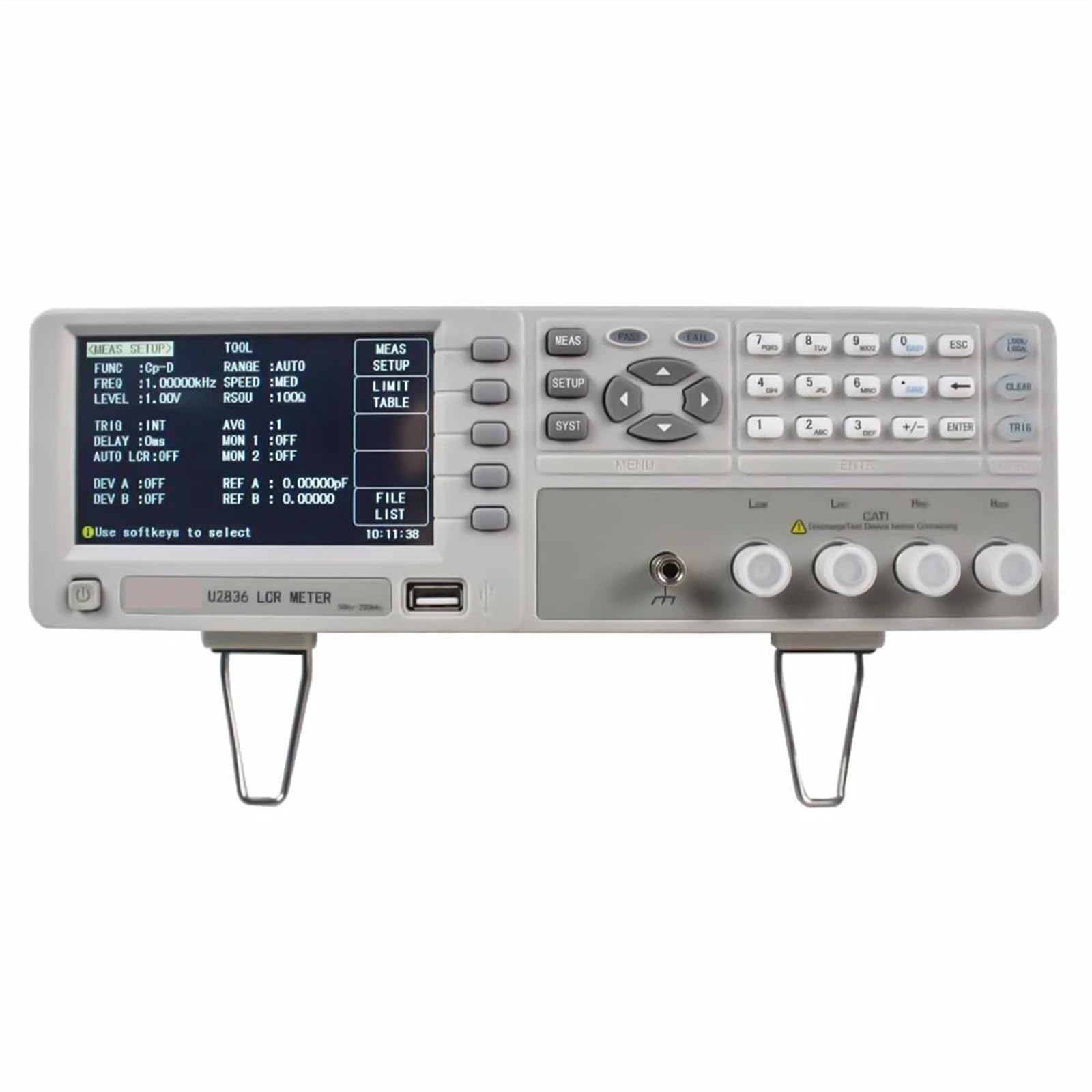 Multimetr cyfrowy, U2836LCR Cyfrowy Tester Mostka 50-200kHz Tester Rezystancji, Pojemności i Indukcyjności Wszechstronne możliwości pomiarowe