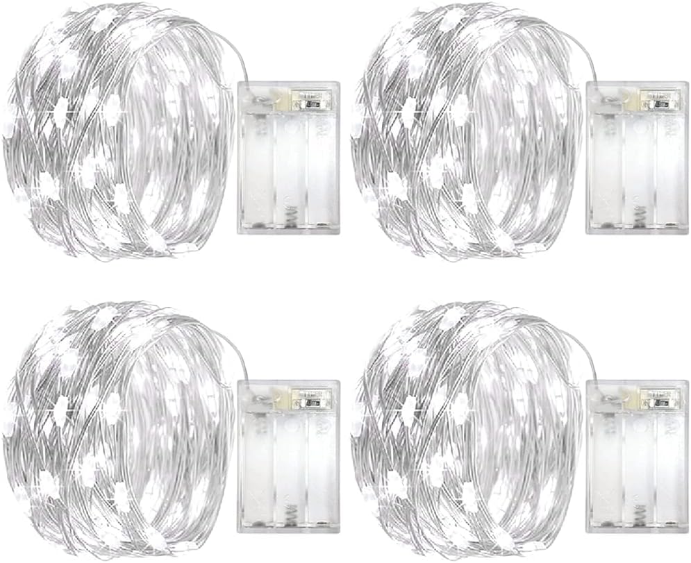 LED Stringa Batteria USB 12V Filo Di Rame Fairy Luci Natale - Foto 7