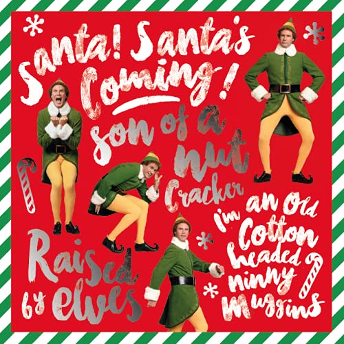 Danilo Promotions,Multi,EFXB1 Official Elf Box Christmas Cards, 20 Cards/ 4 Designs, 140mm x 140mm x 5mm - Image 3