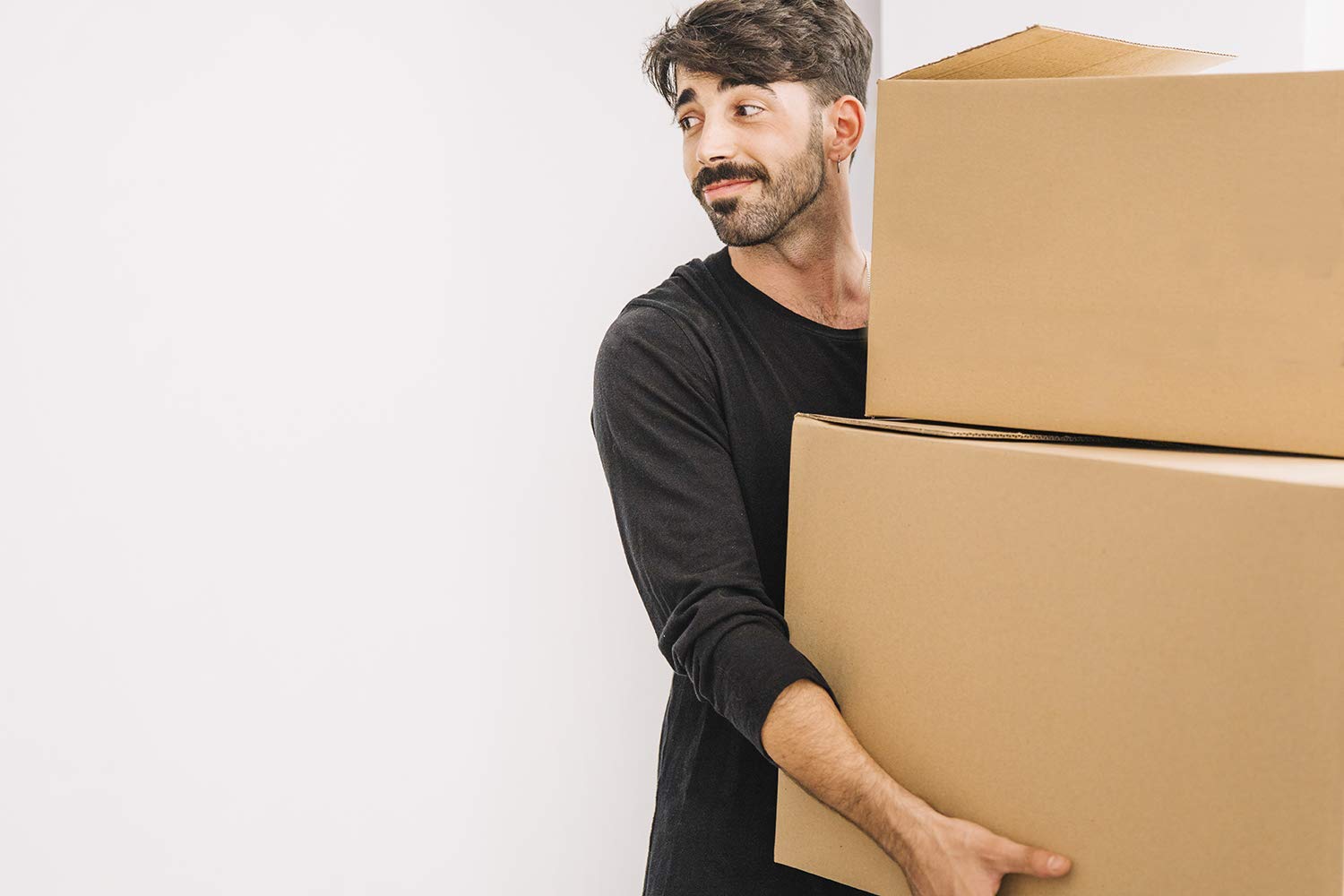 Pack de 10 Cajas de Cartón de Canal Doble 69 x 62 x 55 cm Color Marrón Mudanza y Almacenaje Fabricadas en España